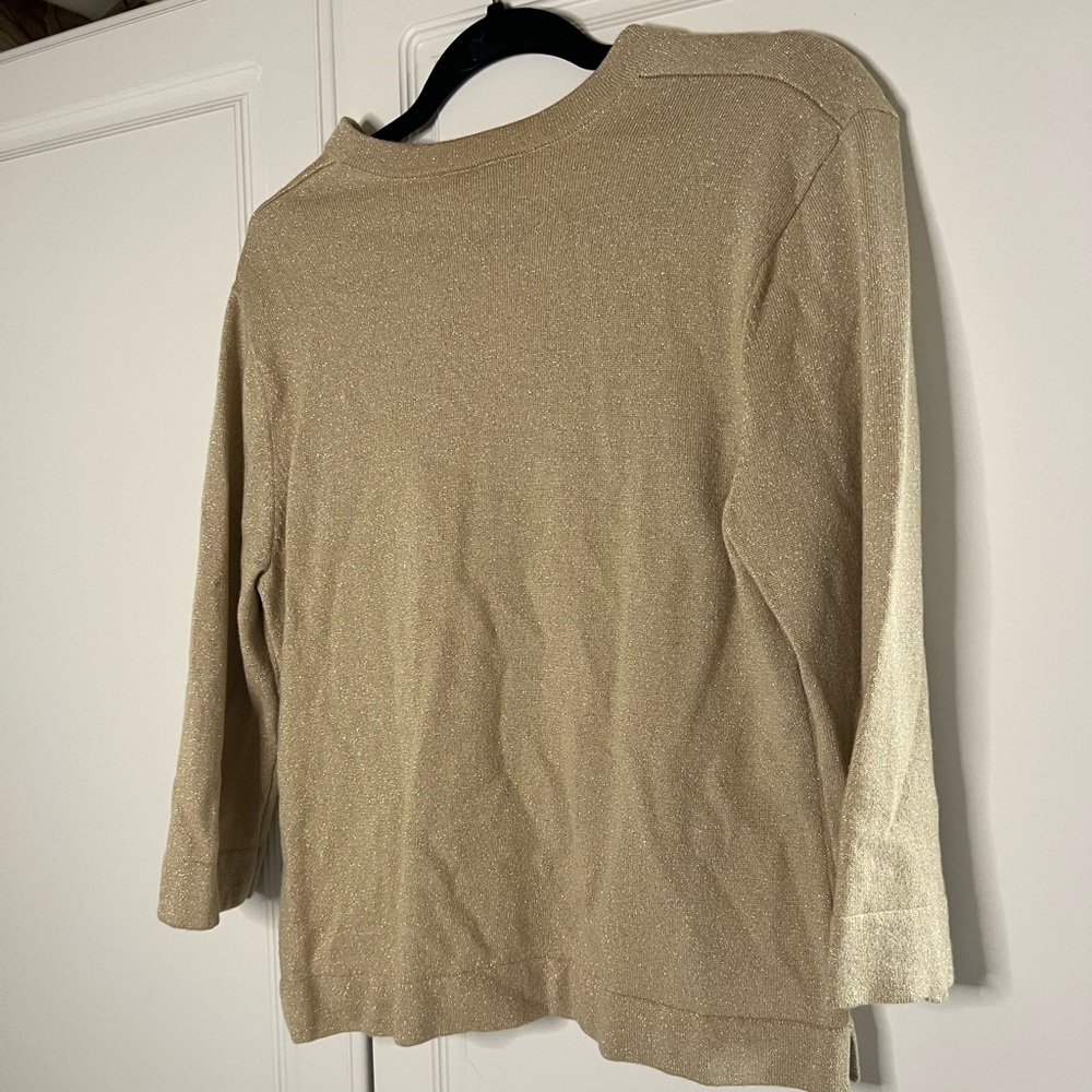 Vintage Talbots Wool Silk Sparkle Glitter Sweater - Picture 8 of 9